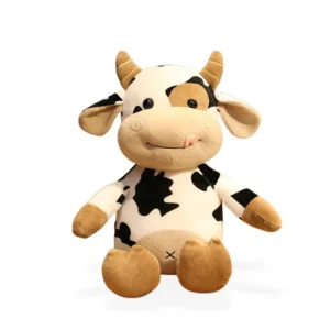 Vaquinha Malhada Fofeza® de Pelúcia