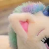 luna fofeza unicornio de pelucia com rabinho colorido 6 v1