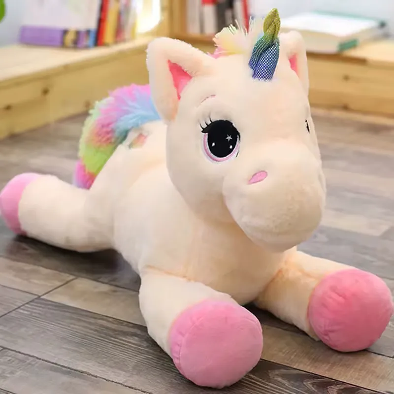 luna fofeza unicornio de pelucia com rabinho colorido 8 v1